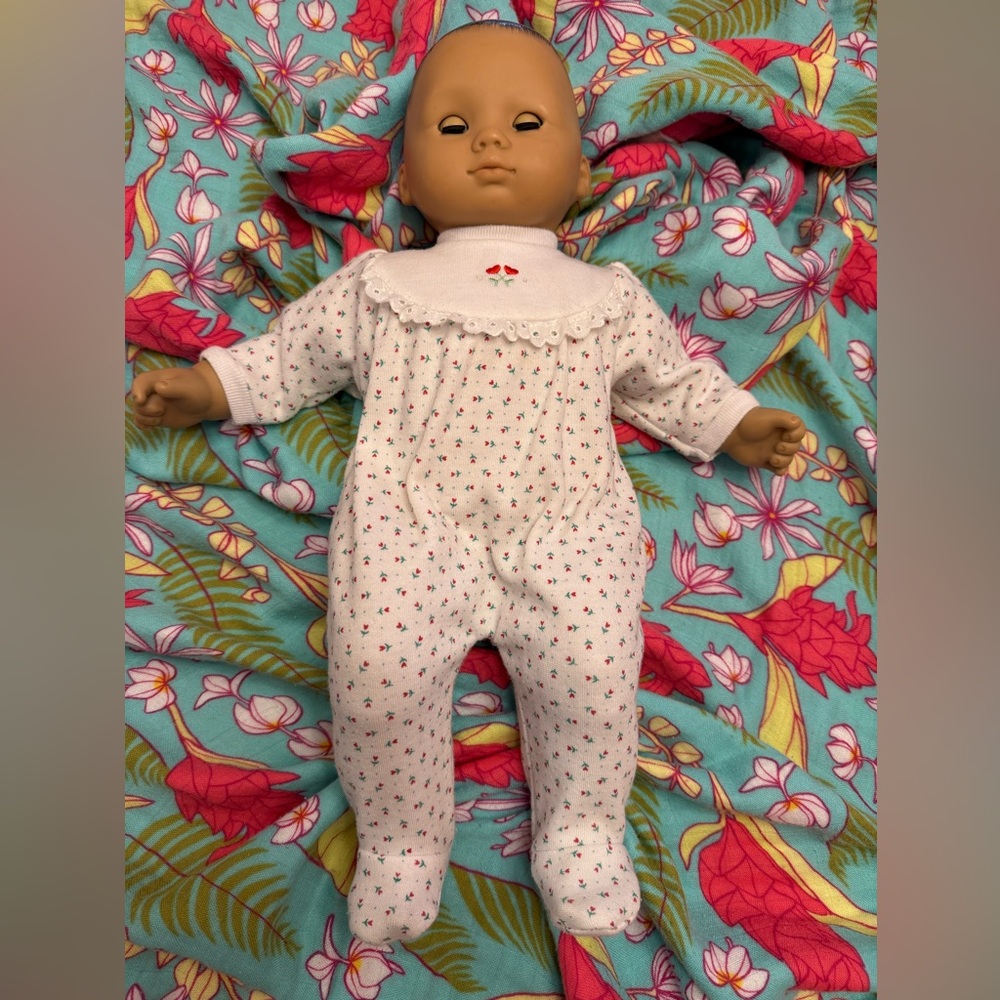 Pleasant Company Bitty Baby Doll in Floral Pajamas